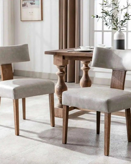 Dining Room Sets, 4 Set, Modern Dinings Chair with Wood Legs