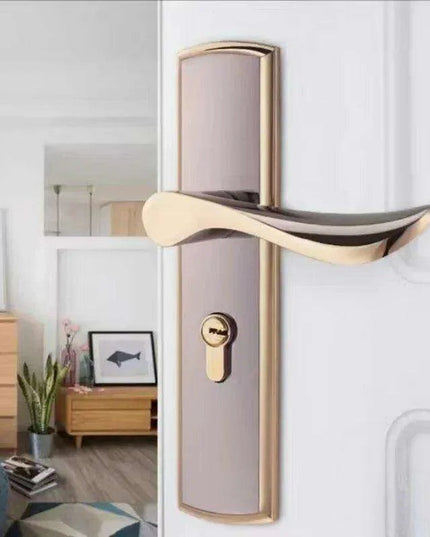 Silent Aluminum Smart Lock - Elegant Home Security Solution