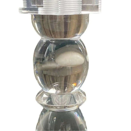 Sophisticated Clear Acrylic Dining Table: Modern Elegance for Contemporary Interiors