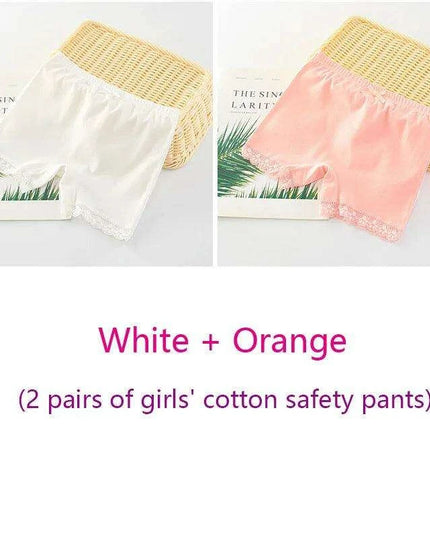 Adorable Cartoon Cotton Briefs for Girls - 2-Piece Underwear Set (Ages 2-11)