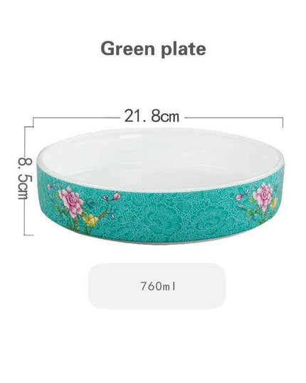 Elegant Five-Section Ceramic Serving Bowl for Gourmet Dining