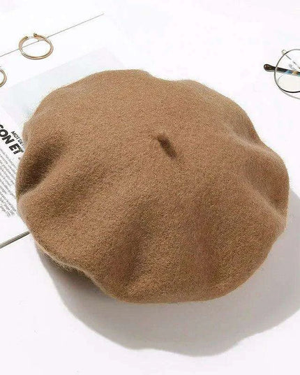 Chic French Wool Beret - A Touch of Timeless Elegance