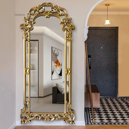 Treasure Home Full Body Floor-to-Ceiling Mirror - Large & Elegant Desi