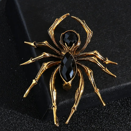 Super Factory A Men's Personalized Spider Brooch - Versatile Fashion A