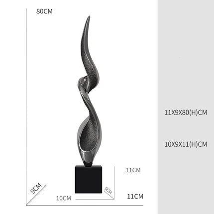 Home Decor Abstract Art Decoration,Sculpture Rising Step By Step,Entra