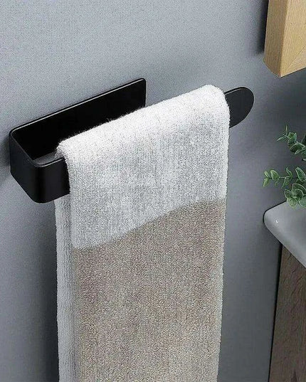 Modern Self-Adhesive Acrylic U-Shaped Towel Rack for Stylish Bathroom and Kitchen Storage