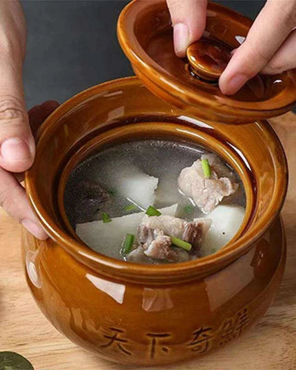 Culinary Artisan's Premium Clay Stew Pot Collection - Elevate Your Cooking Skills