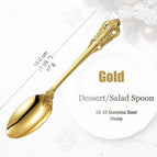 Dessert Spoon-Gold