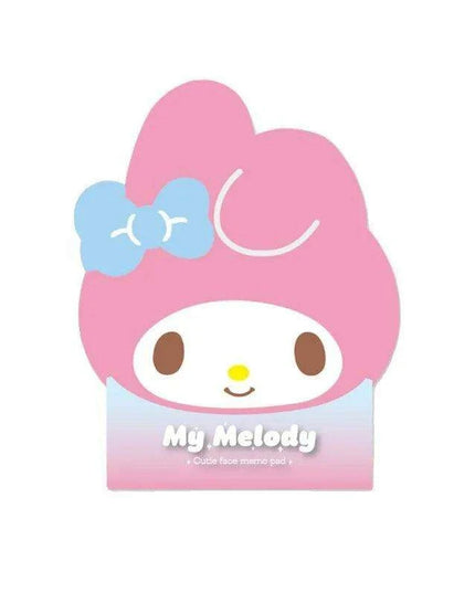 Sanrio Character Shaped Note Pad - 50 Cute Reminder Notes for Everyday Use