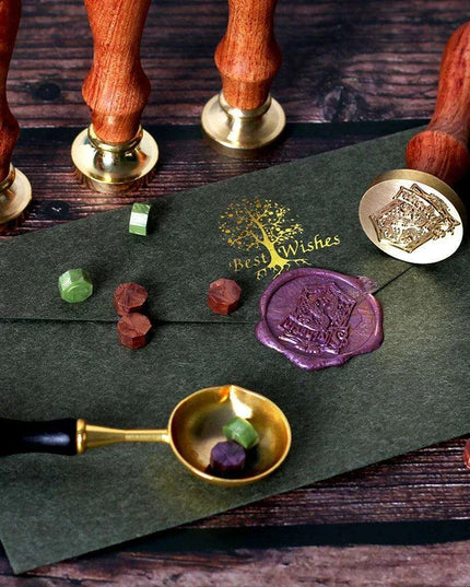 Gryffindor Legacy Wax Seal Kit - Enchanted Letter Writing Collection