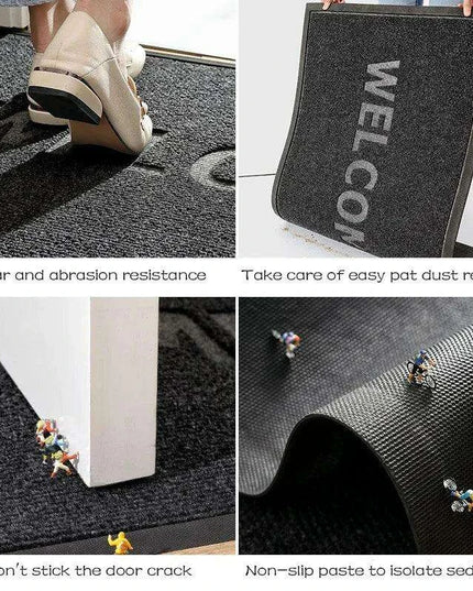 Premium Absorbent Polyester Fiber Door Mat for Ultimate Floor Safety
