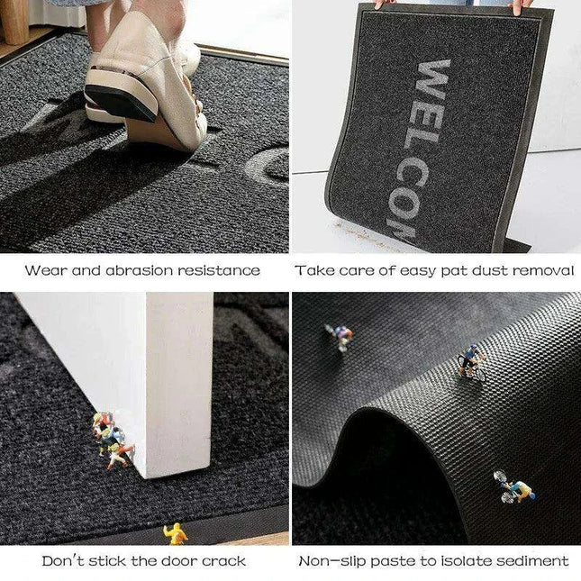 Premium Absorbent Polyester Fiber Door Mat for Ultimate Floor Safety