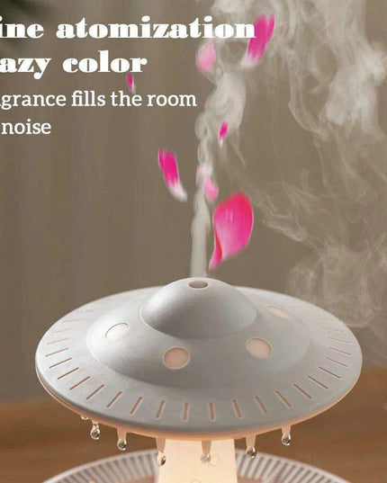 Mushroom Raindrop LED Aromatherapy Humidifier