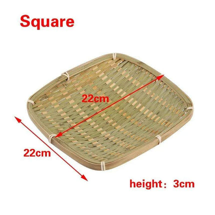 Sophisticated Bamboo Sushi and Sashimi Serving Set with Decorative Accents