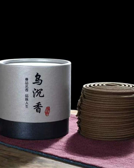 Natural Sandalwood Incense Coils - 4 Hour Air Purifying Fragrance for Home and Bedroom Decor (48 Pieces)