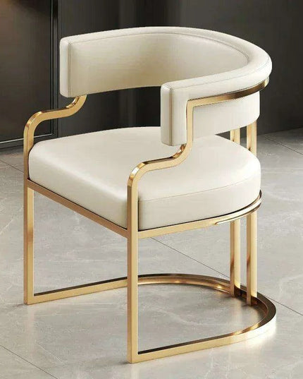 Contemporary Armrest Dining Chairs