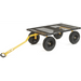 Heavy-Duty Convertible 2-in-1 Handle and Removable Sides, 12 cu ft, 1400 lb Capacity