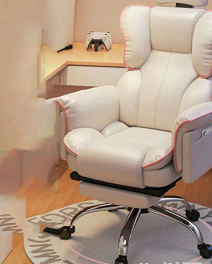 Premium Ergonomic Leather Recliner Chair with Adjustable Comfort Features