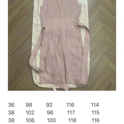 Chic Sleeveless Linen Summer Dress with Elegant Long Skirt and Waist Detail