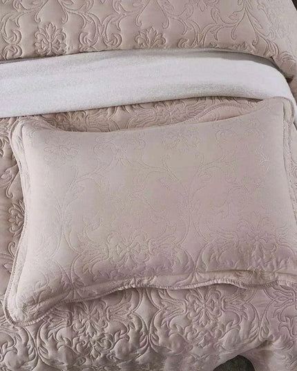 Luxurious Solid Stitch Bedding Ensemble with Pillowcases and Plush Sheets