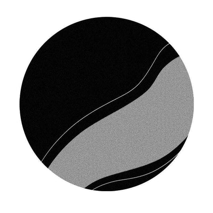 Luxurious Circular Floor Rug with High Absorbency, Tailored Sizes for Versatile Use