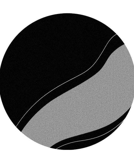 Luxurious Circular Floor Rug with High Absorbency, Tailored Sizes for Versatile Use