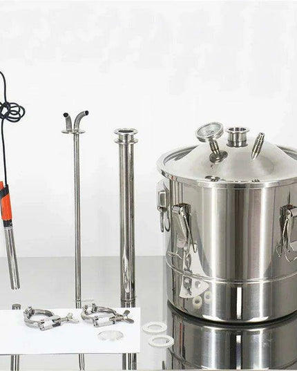 Precision Temperature-Controlled Stainless Steel Fermenter for Craft Beer and Wine Production