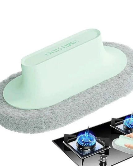 Ultimate Kitchen Cleaning Duo: Dual Action Sponge & Scrub Brush Set for Effortless Scrubbing