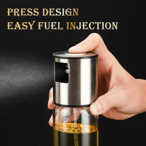 350ml Stainless Steel Olive Oil Sprayer Bottle for Healthy Cooking