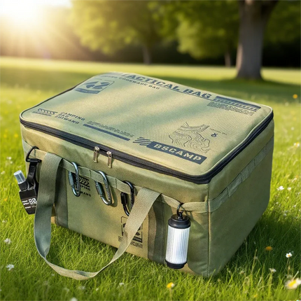 30-42L Tactical Camping Storage Bag Waterproof Insulated Folding Organizer