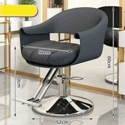 Premium Leather Salon Styling Chair for Exceptional Comfort and Versatility