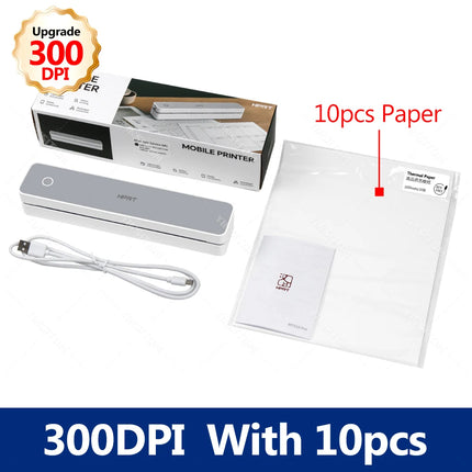 200/300dpi HPRT A4 Thermal Bluetooth Wireless Printer Portable Mini Mobile Drawing Printing Copier 8.5 X 11 US Letter & A4 Paper 200-300dpi-hprt-a4-thermal-bluetooth-wireless-printer-portable-mini-mobile-drawing-printing-copier-8-5-x-11-us-letter-a4-paper
