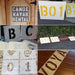 Versatile 42-Piece Interlocking Alphabet and Number Stencil Set for Creative DIY Art on Any Surface