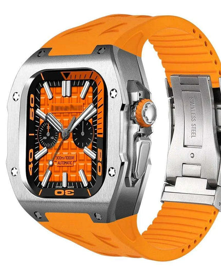 Titanium Alloy 49MM Customizable Apple Watch Conversion Kit with Tools