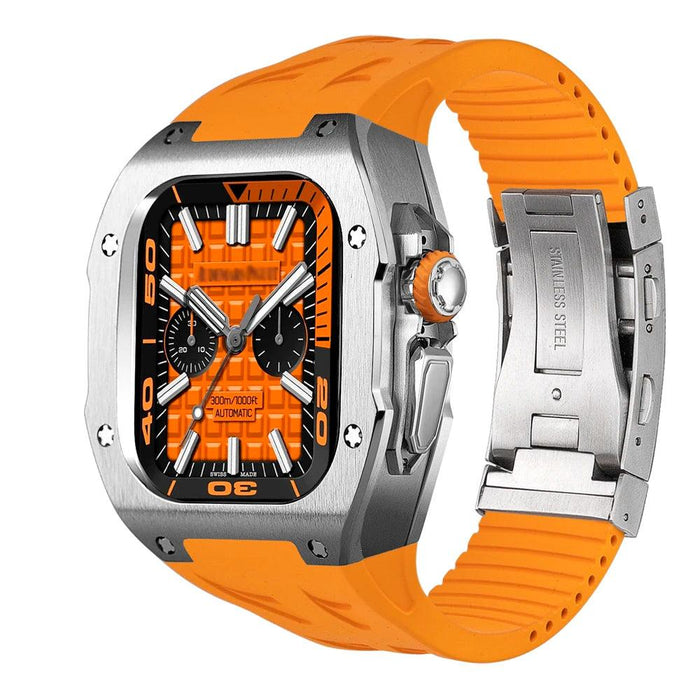 Titanium Alloy 49MM Customizable Apple Watch Conversion Kit with Tools