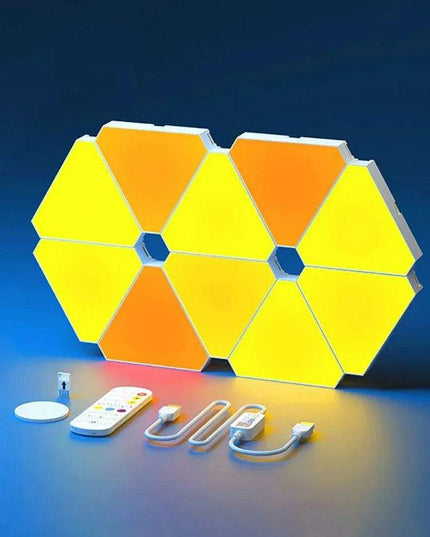 LuminousBeat Music-Responsive RGB Wall Light - Modern Accent for Gaming and Bedroom Vibes