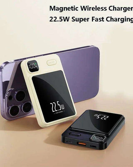 MagSafe Compatible Wireless Power Bank - 20000mAh with 20W Fast Charging Capability