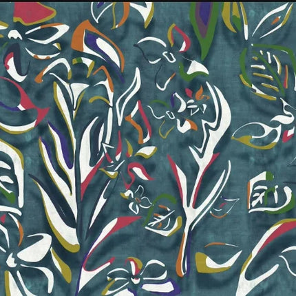 Très Elite 3D Nostalgic Rainforest Plants Wallpaper - Vibrant & Durabl - Copy