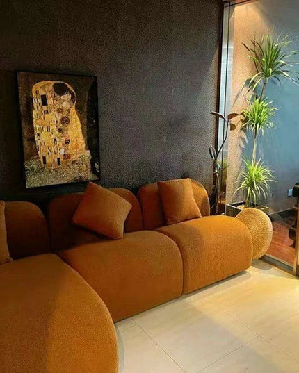 Luxury Nordic Designer Single Sofa for Modern Living Rooms