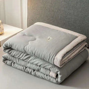 Japanese Minimalist Cotton Comforter for Cozy Cool Nights