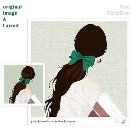 Imagination Journey Paint-By-Numbers Landscape Kit for Kids - Fun DIY Art Set