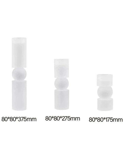 Charming Nordic Crystal Candle Holders Set - Enhance Your Dining Experience