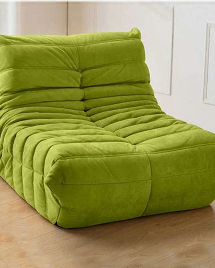 Chic Velvet Caterpillar Lounge Sofa - Modern L-shaped Couch for Elegant Interiors