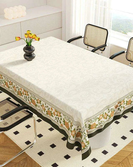 Stylish Heat-Resistant PVC Table Protector with Superior Insulation Technology