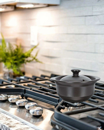 Elegant Non-Stick Ceramic Cooking Pot: Your Essential Kitchen Companion