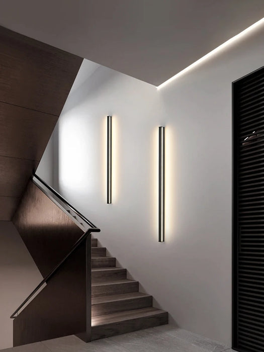 Nordic Minimalist LED Wall Sconce with Customizable Light Modes