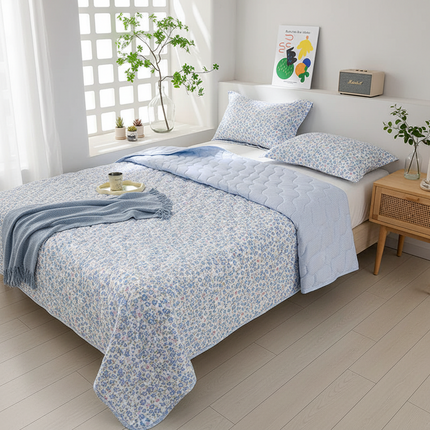Manufacturer Direct Breathable Quilted Summer Blanket - Soft & Lightwe