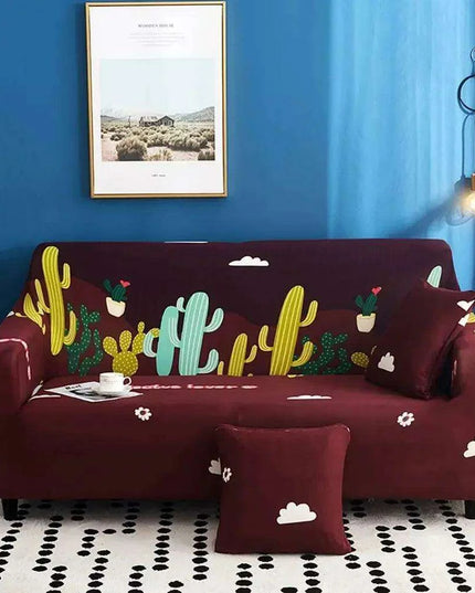 Stretch Sofa Covers for L 1234 Seater Couches - Elegant Design and Complete Protection