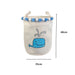 Chic Collapsible Canvas Storage Bin for Kids