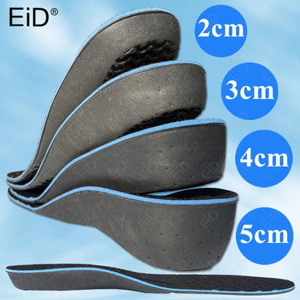 Full-Length Height-Lift Insoles, 2–5 cm Options